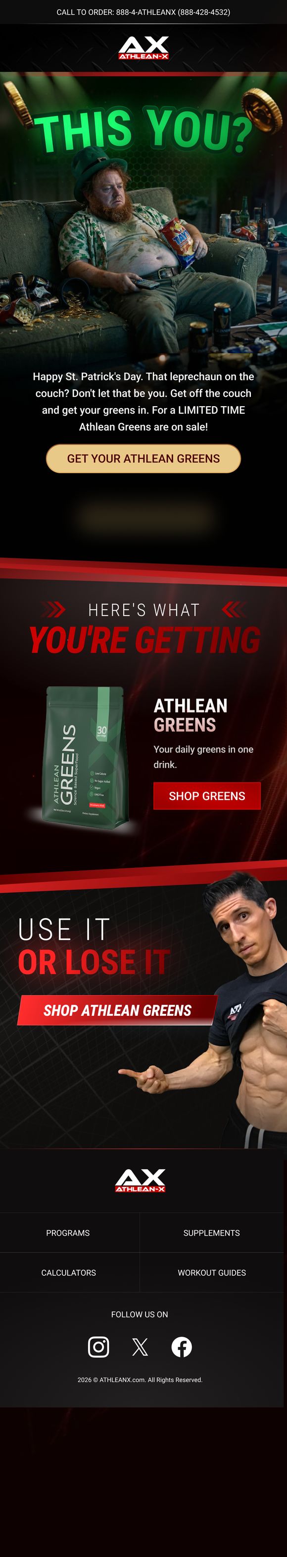 Email design from this project
